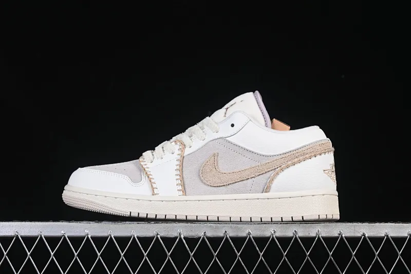 All categories Air Jordan Jordan series basketball shoes Air Jordan 1 Low Air Jordan 1 Low AJ1 Joe 1 meter white brown low-top casual sneakers HV4268-120